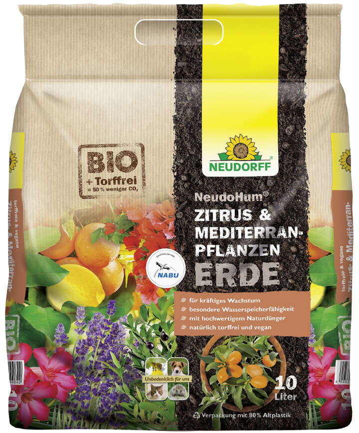 NEUDORFF NeudoHum Zitrus & Mediterranpflanzenerde